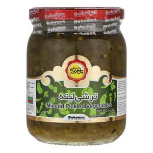ترشی لیته 550 گرمی بهروز | پخش مواد غذایی و بهداشتی پیمان استان قم