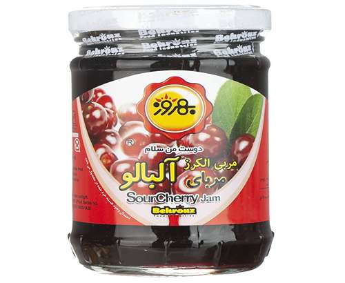 مربا آلبالو 320 گرمی بهروز | پخش مواد غذایی و بهداشتی پیمان استان قم