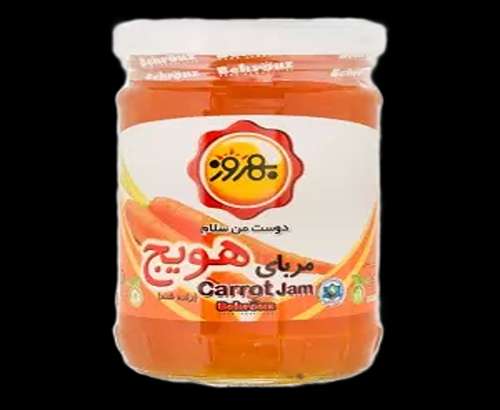 مربا هویج 320 گرمی بهروز | پخش مواد غذایی و بهداشتی پیمان استان قم