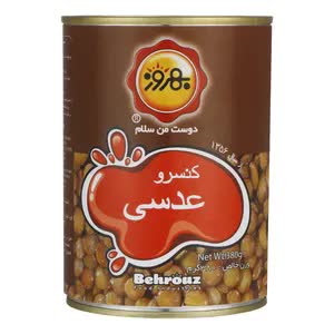 کنسرو عدسی 380 گرمی بهروز | پخش مواد غذایی و بهداشتی پیمان استان قم